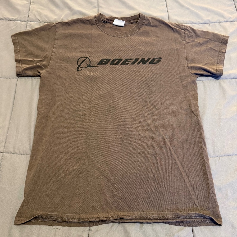 Authentic Boeing Wordmark Tee